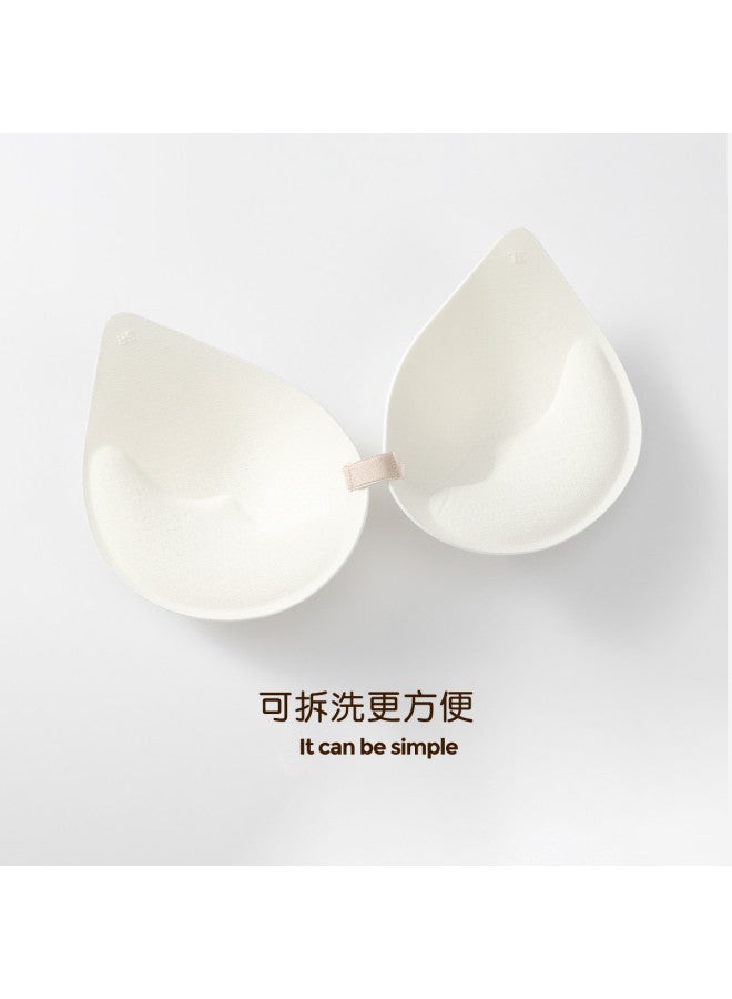 Fenton Enlarging Effectlightweight Nude-feel Women's Camisole Adjustable Seamless Bra With Pretty Back Design - Summer Ice Silk - Image 5
