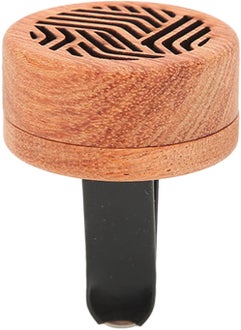YOSOO Essential Oil Diffuser, Rosewood Scent Portable Mini Car Wooden Diffuser with Volcanic Rock for Car Air Outlet Essential Oil Diffuser Car Essential Oil Diffuser Accessories 