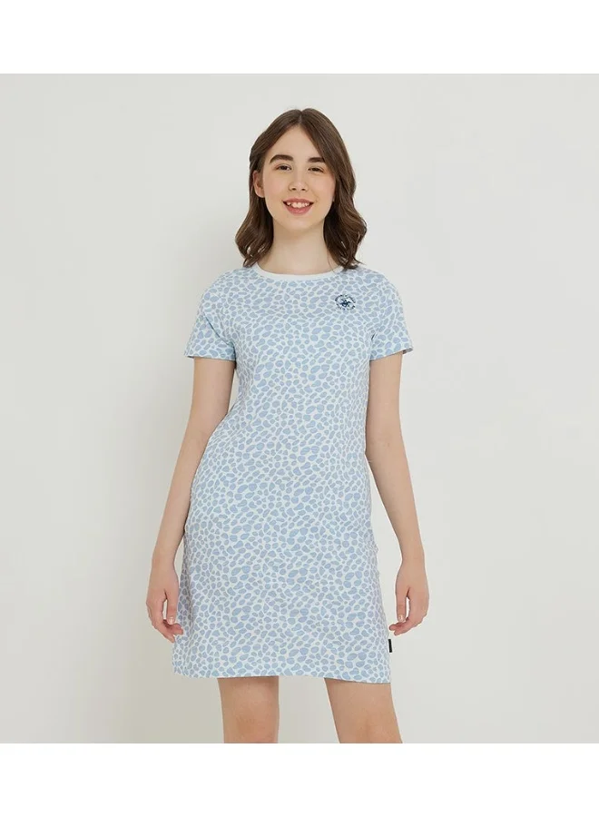 BEVERLY HILLS POLO CLUB Beverly Hills Polo Club Kids Knit Dress