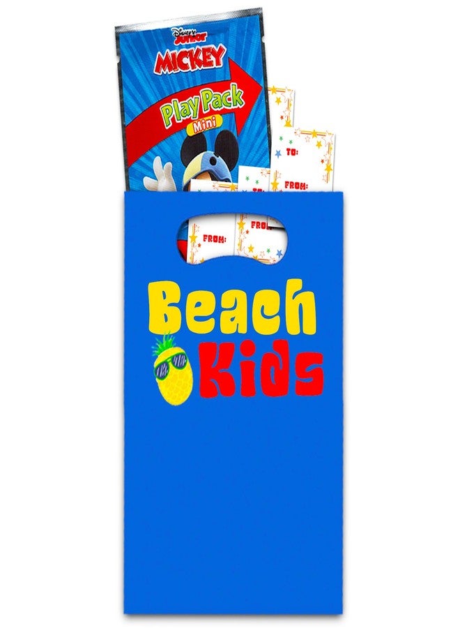 ميكي ماوس مجموعة هدايا عيد الحب للأطفال من ميكي ماوس - ٢٤ كتاب تلوين صغير من ميكي ماوس، بطاقات عيد الحب، ملصقات | هدايا حفلات عيد الحب للأطفال - Image 2