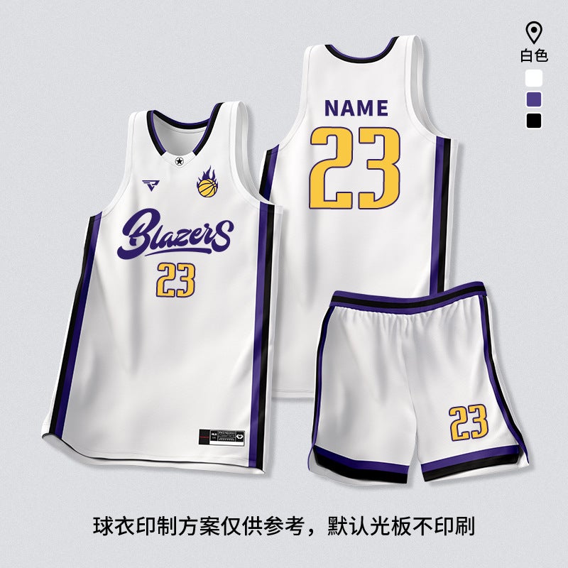 Basketball Uniform Suit Men'S Custom Basketball Clothes Summer Student Team Game Training Team Uniform American Jersey Customization - Image 2