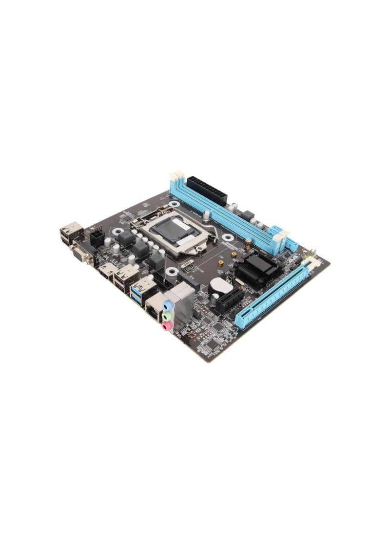PC Motherboard Gaming Motherboard H81 M.2 NVMe NGFF 6Gbs LGA 1150 Micro ATX High Speed ​​Desktop PC - Image 3