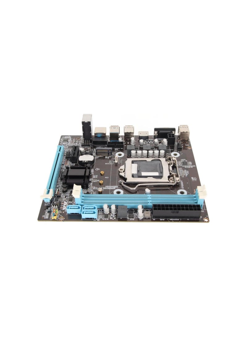 PC Motherboard Gaming Motherboard H81 M.2 NVMe NGFF 6Gbs LGA 1150 Micro ATX High Speed ​​Desktop PC - Image 4