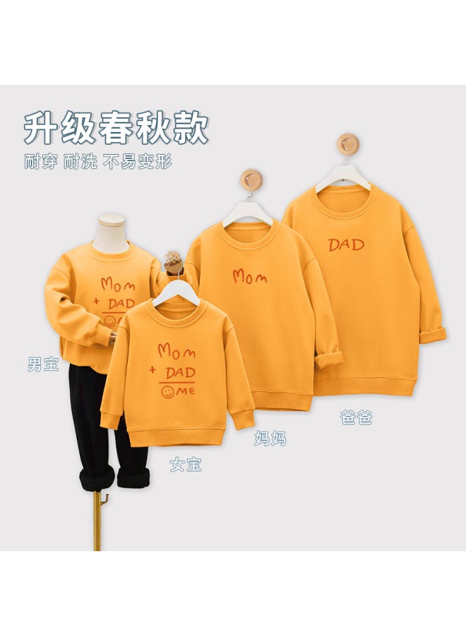 Baby's First Birthday Party Photo Shoot Jumpsuit Romper Family Of Three Matching Outfits Round Neck Sweatshirt High-end Mother-daughter Outfits