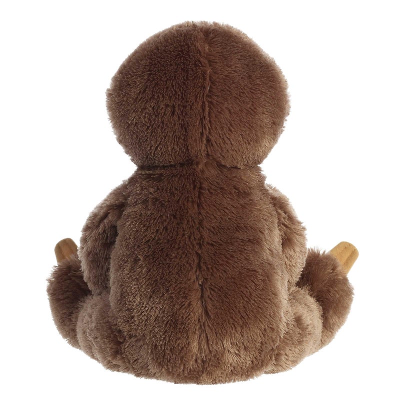 AuroraÂ® Cuddly Sloth Stuffed Animal - Cozy Comfort - Endless Snuggles - Brown 14 Inches - Image 4
