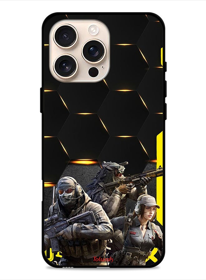 Tolwak Apple iPhone 16 Pro Protective Case Cover Cyberpunk Wallpaper - Image 1