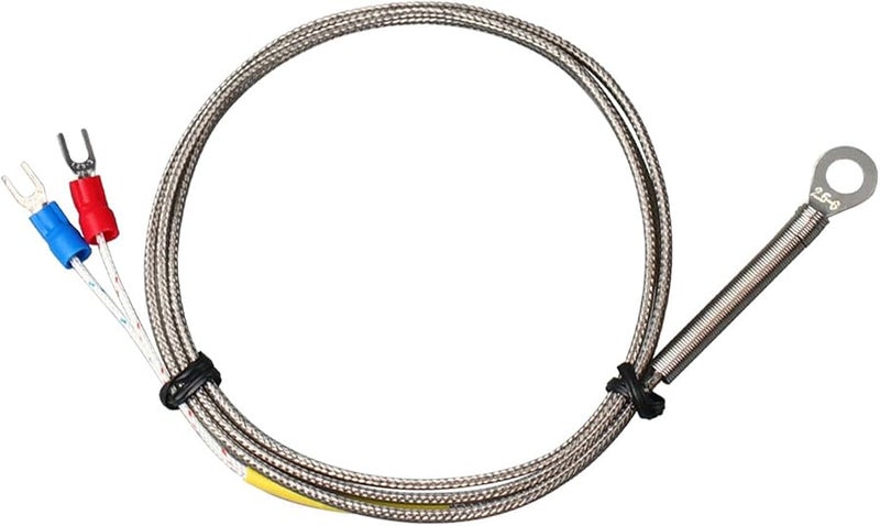 K Type Thermocouple Temperature Sensor Probe 0 To 600C High Temperature Metal Wire 1 Meter Size - Image 2