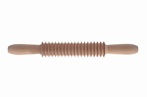 Tredoni Pasta Cutter Wooden Rolling Pin - Fettuccine Pasta Maker (Fettuccine - 7mm) - Image 4