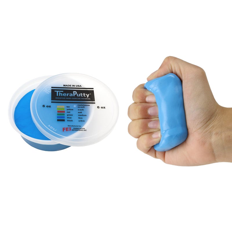 CanDo TheraPutty Standard Hand Exercise Putty For Rehabilitation, Exercises, Hand Therapy, Occupational Therapy, Hand Strengthening, Improve Motor Skills, Stress Relief - Image 1