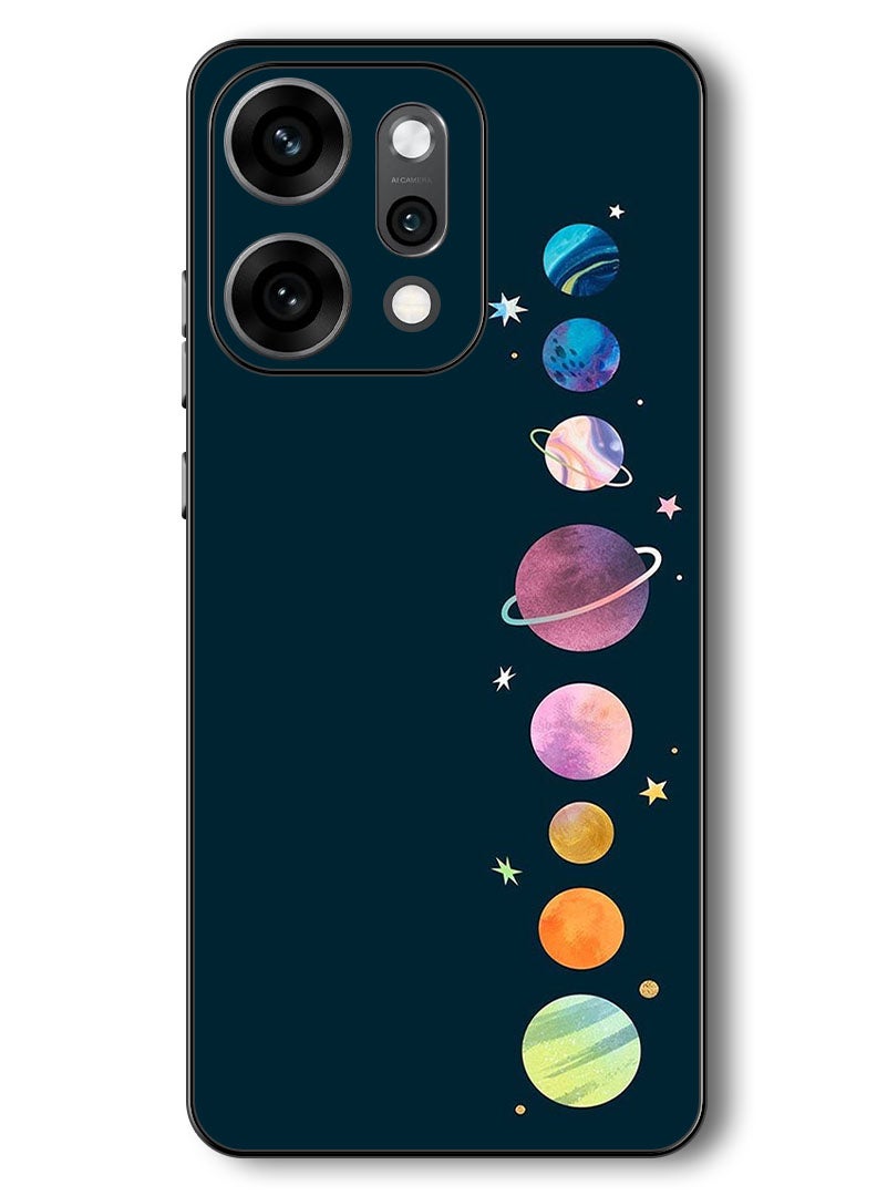 Theodor Case Compatible with Oppo Reno 14 Pro 6.83 Inch Protection Shockproof Bumper Cover Space - Image 1