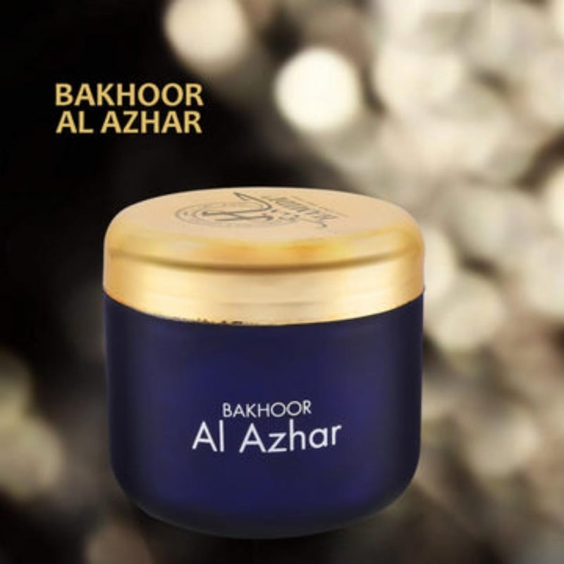 ZAMZIN Al Azhar Pure Oriental Bakhoor 70g, Long Lasting Incense Tablets with Natural Agarwood Chips, Smoke-Free Home Fragrance & Aromatherapy, Premium Hamidi Scented Bakhoor - Image 4