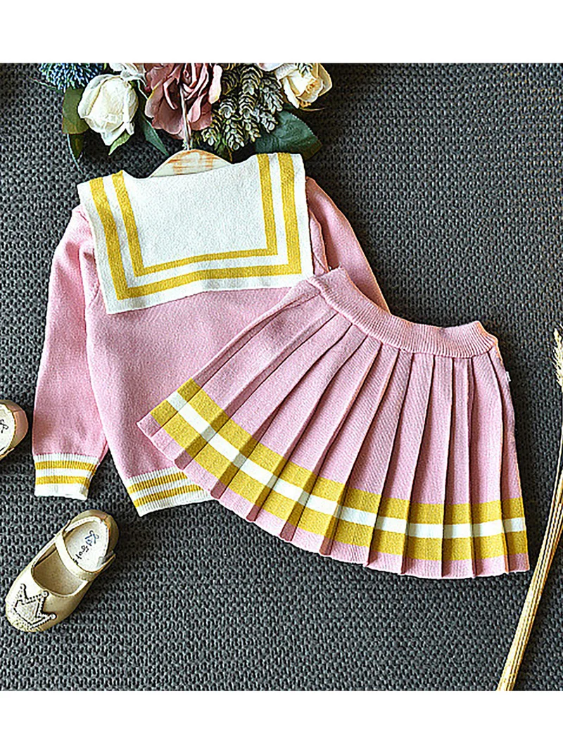 LITTLE SURPRISE BOX Sailor Knit Dress