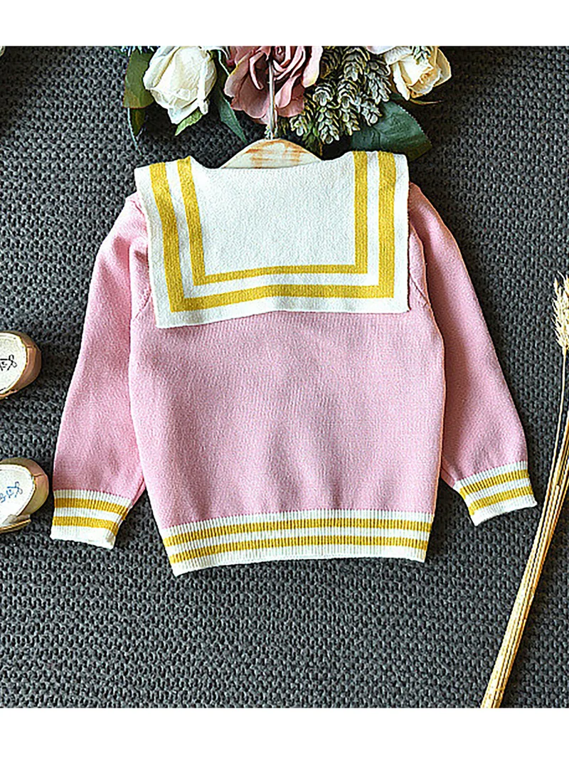LITTLE SURPRISE BOX Sailor Knit Dress