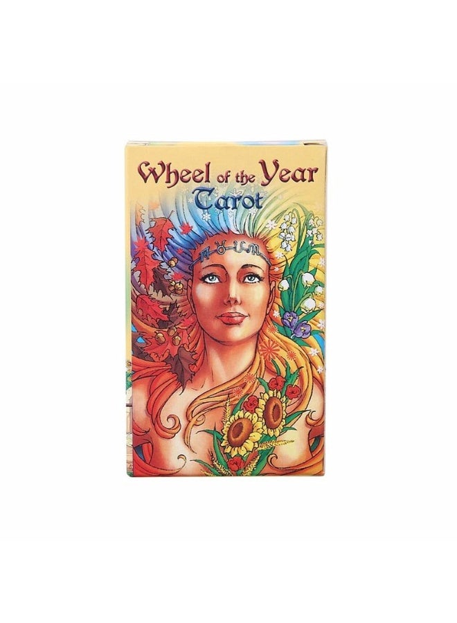 NIBEMINENT Annual Wheel Tarot Card Interpretation - Destiny Tarot Card Game - Personal Use Board Game - Set of 78 Tarot Cards - Image 5