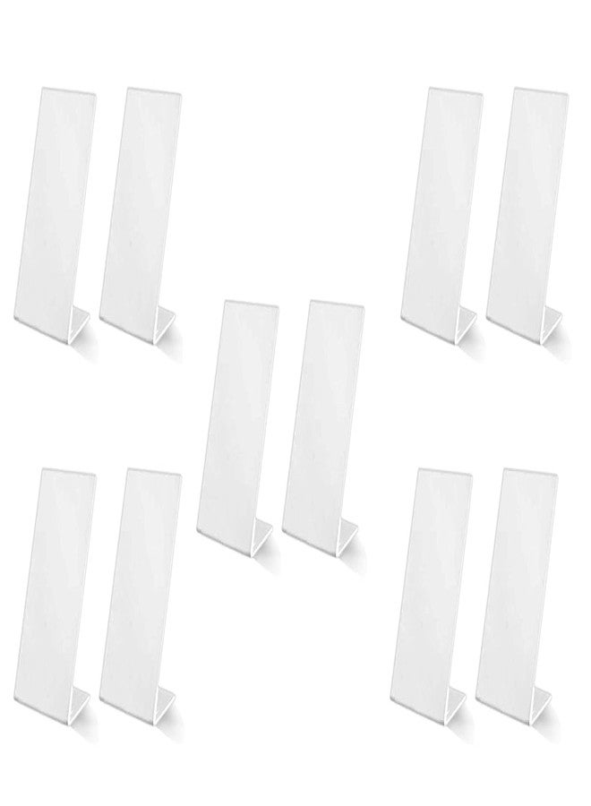 CPI A6 Acrylic QR Code Display Stand | (A6, Portrait) 6X4 INCHES | Pack of 10 | 3MM CAST Acrylic - Image 1