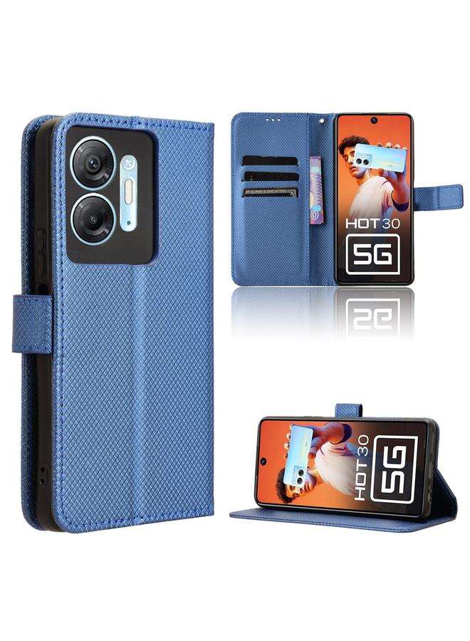 زبون جراب لهاتف Infinix Hot 30 5G X6832 جراب هاتف جلدي بنسيج ماسي - Image 1