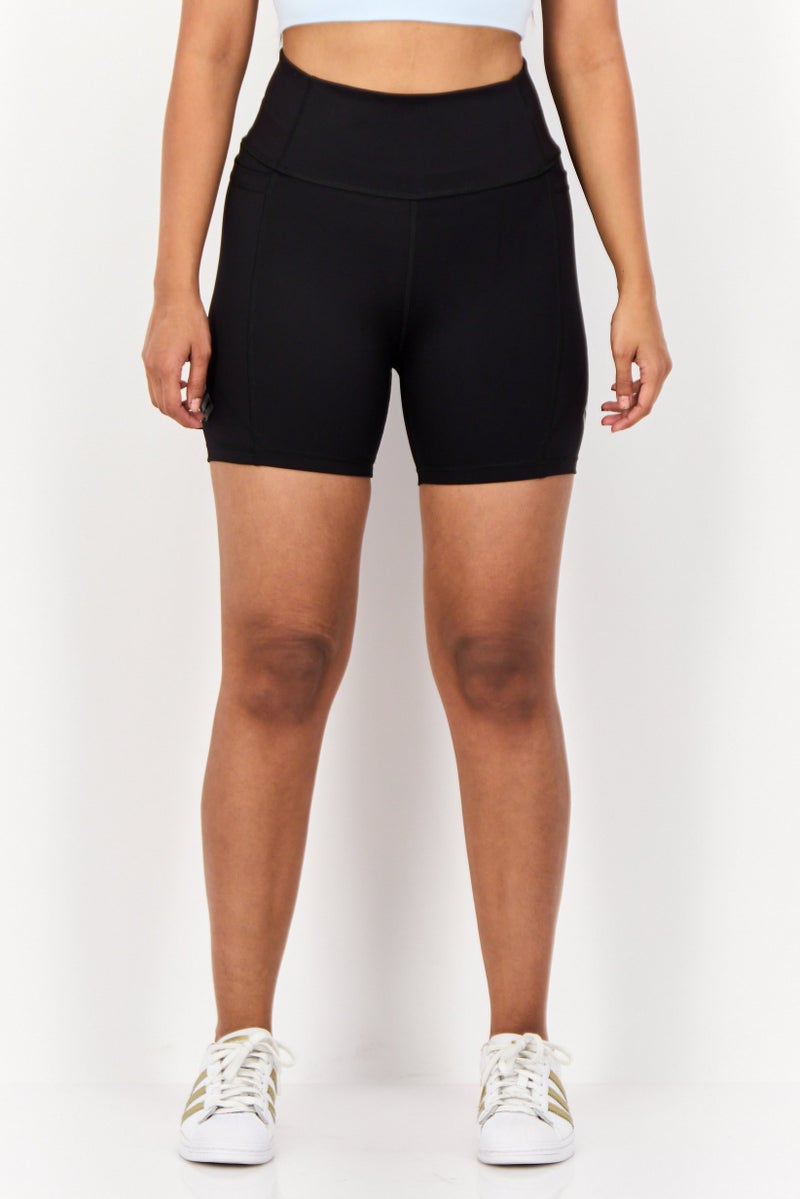 PUMA Women Sportswear Fit Pull On Training Shorts, Black - Image 1