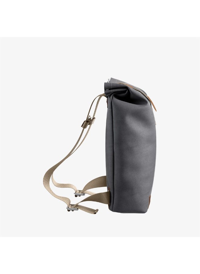 Brooks England Brooks Pickwick Cotton Backpack Grey  - Image 4