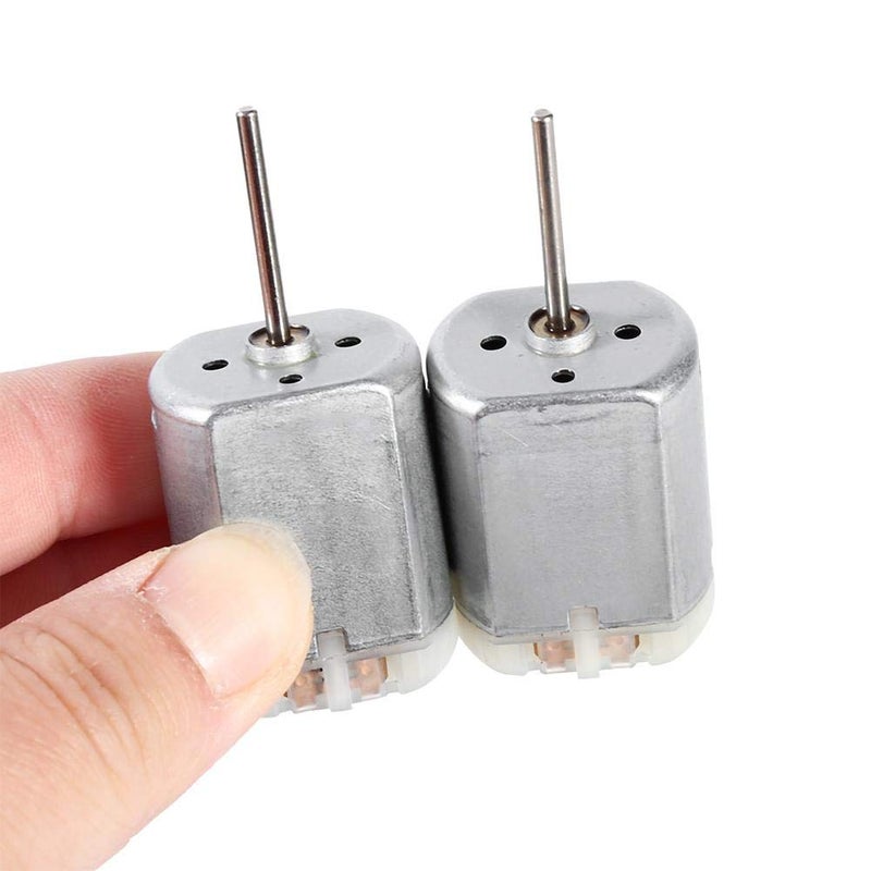 Car Door Lock Actuator Motor 12V DC 22mm D Spindle Shaft Car Door Lock Motor Power Locking Repair Engine FC-280SC-20150, 1 Pair - Image 5