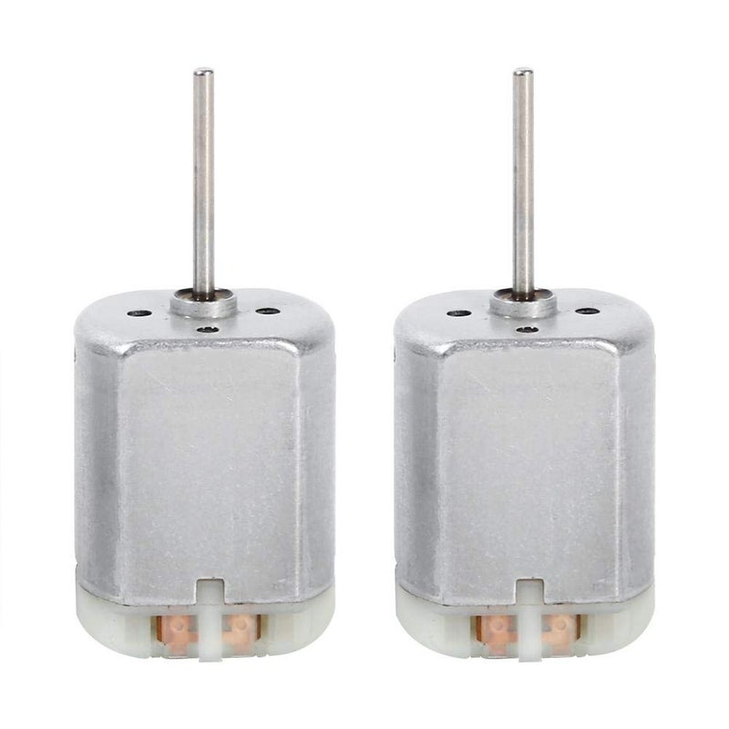 Car Door Lock Actuator Motor 12V DC 22mm D Spindle Shaft Car Door Lock Motor Power Locking Repair Engine FC-280SC-20150, 1 Pair - Image 2