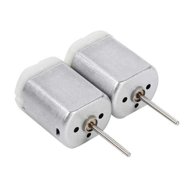Car Door Lock Actuator Motor 12V DC 22mm D Spindle Shaft Car Door Lock Motor Power Locking Repair Engine FC-280SC-20150, 1 Pair - Image 1