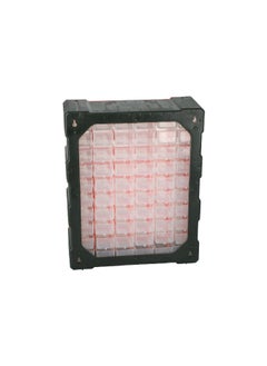 Tactix 60-Drawer Compact and Durable Plastic Storage Box Black and Orange 48.5 x 38.5 x 16 cm 320638  - Image 5