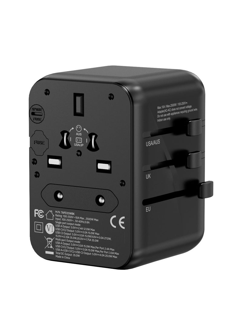 Decrypt Universal Travel Adapter - PD 35W - Image 3