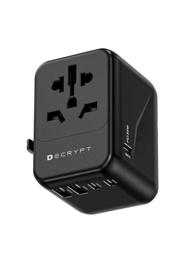 Decrypt Universal Travel Adapter - PD 35W - Image 1