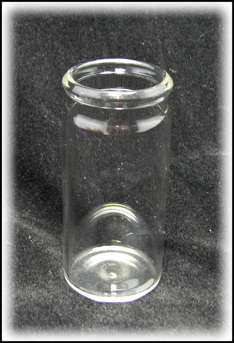 C. B. Gitty "Medicine Vial" 2 1/4-inch Glass Guitar Slide - a classic slide style for playing the blues - Image 2
