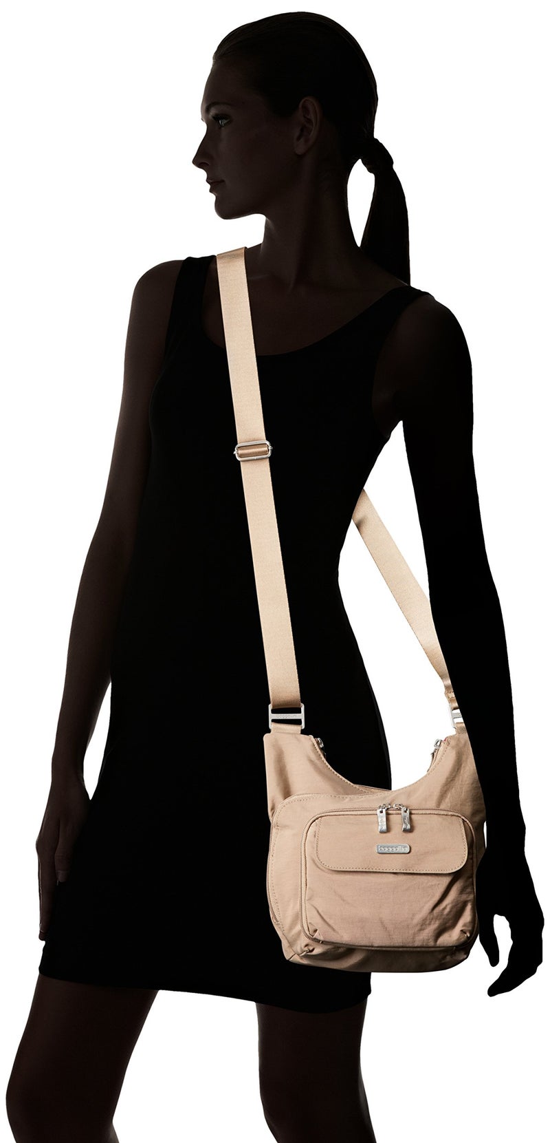 Baggallini womens Criss Cross Handbags, Beach, One Size US - Image 4