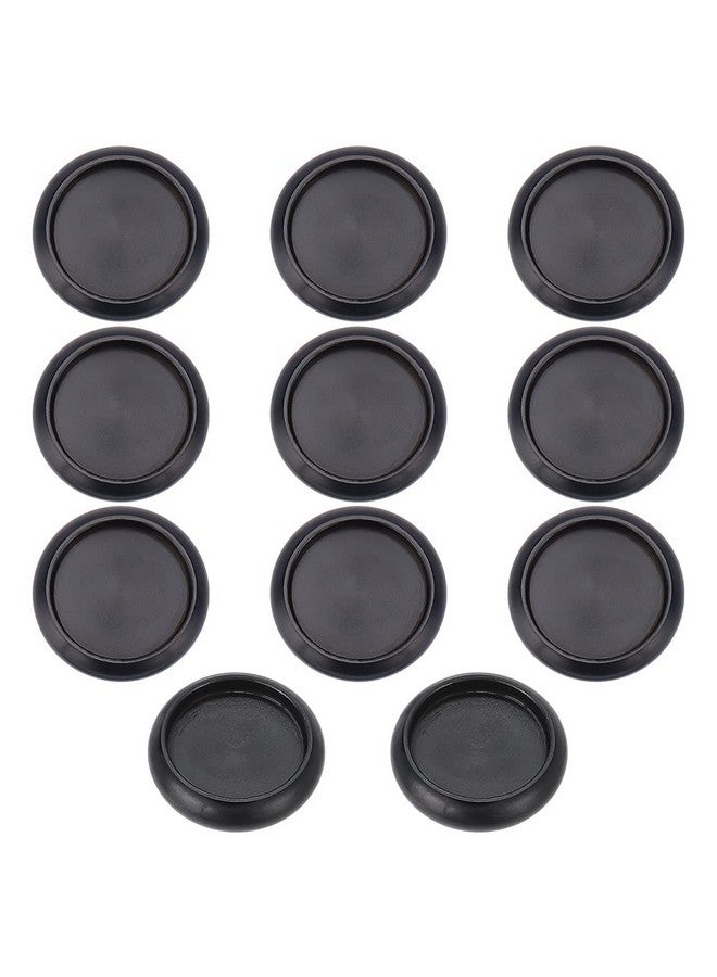 BENECREAT 11Pcs Aluminium Alloy Book Binding Discs, Flat Round Discbound Metal Expansion Discs For Discbound Notebook Artwork, Black, 0.7X0.2Inch - Image 1