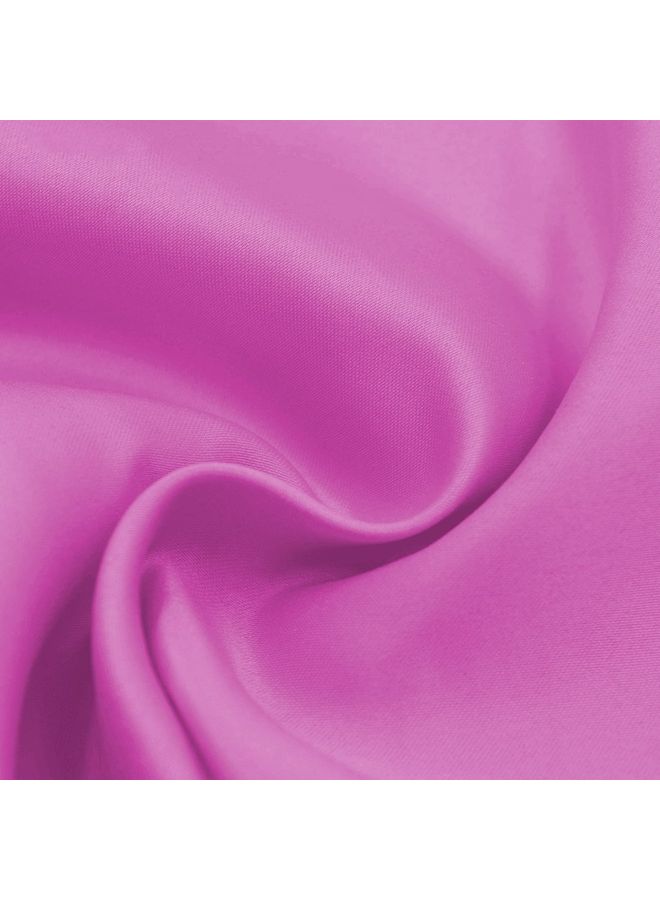 NIBEMINENT Solid Cushion Cover Pink 50x50cm - Image 3