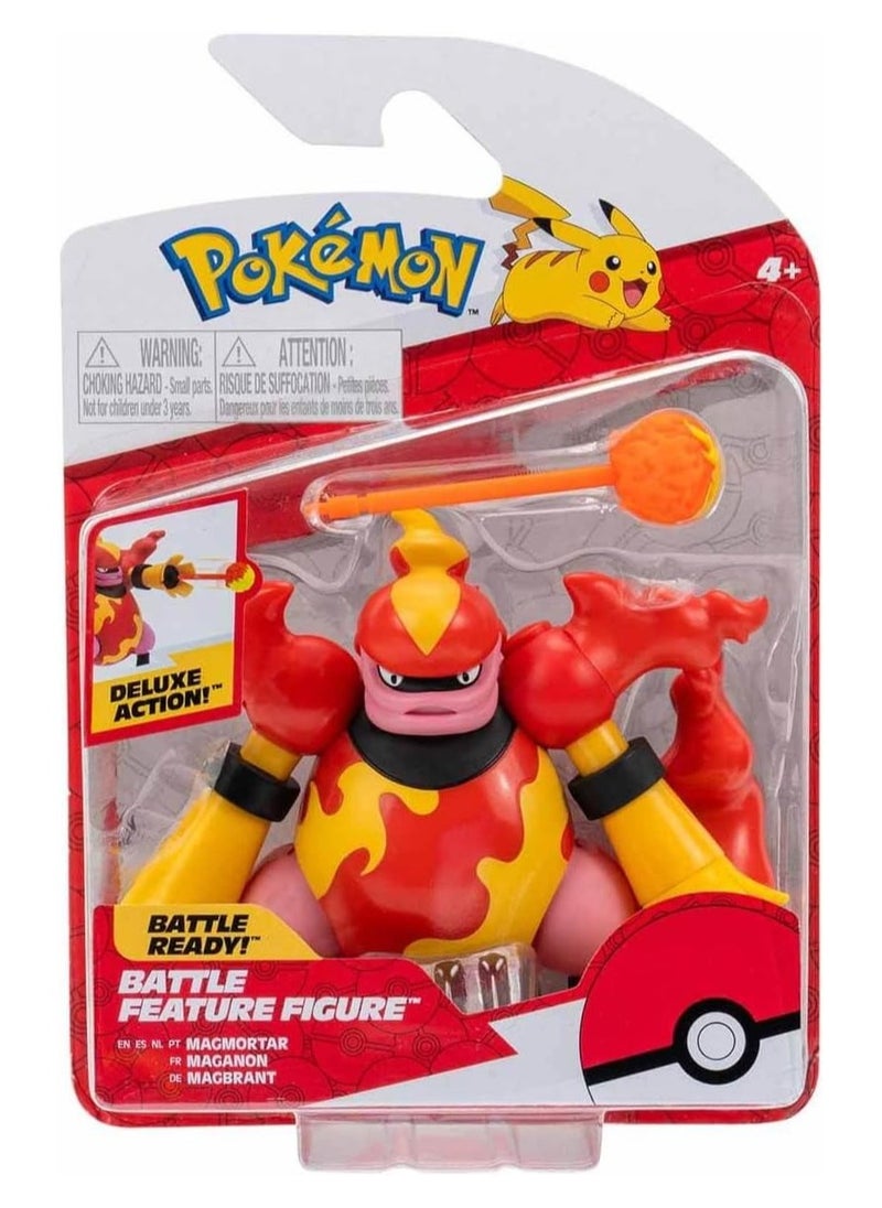 Pokemon Pokémon Magmortar Battle Figure  - Image 1