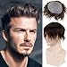 Voloria Toupee for Man 0.04cm Ultra Thin Skin PU Men's Hairpiece European Virgin Human Hair Replacement System Pieces 10x8inch #2 Dark Brown Color - Image 2