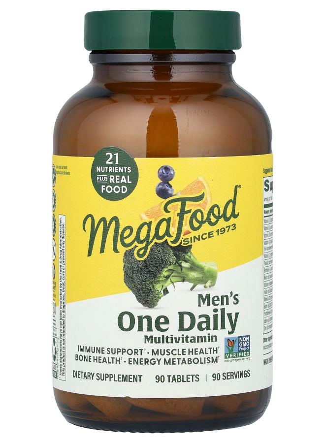 MegaFood فيتامينات متعددة للرجال يومياً 90 قرص