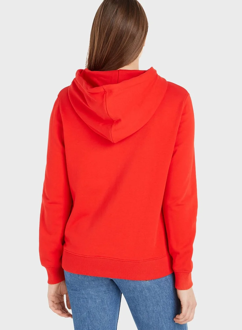 TOMMY HILFIGER Logo Knitted Hoodie