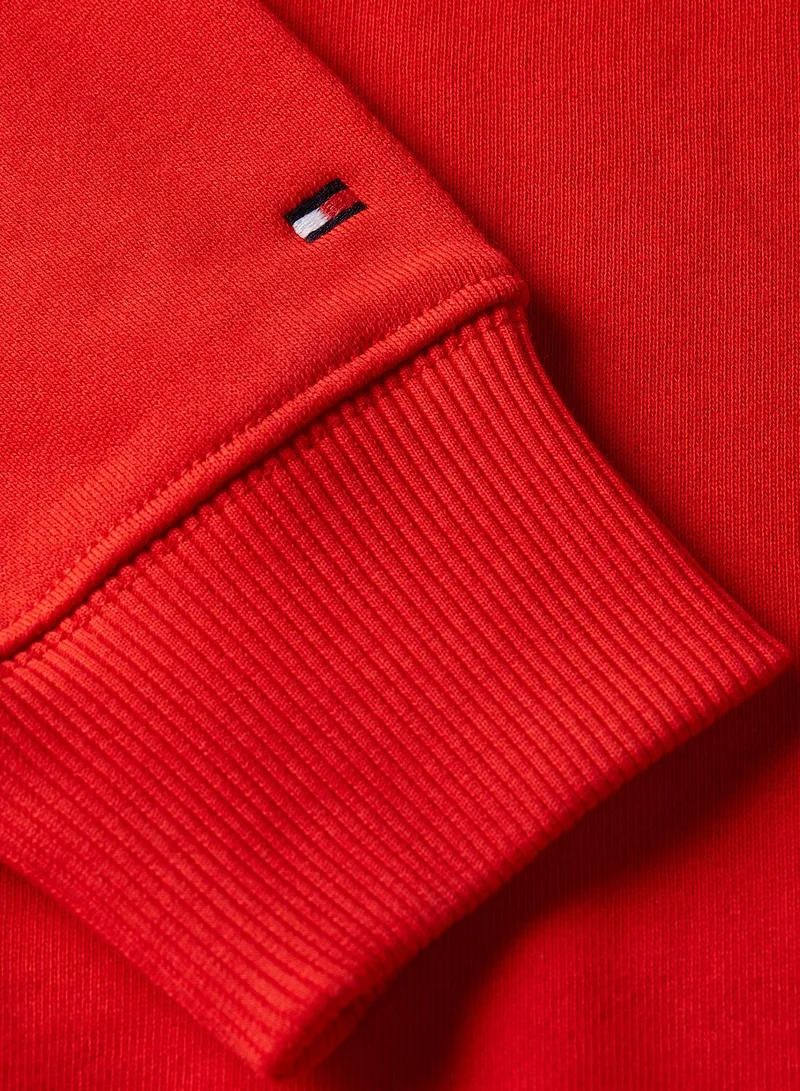 TOMMY HILFIGER Logo Knitted Hoodie