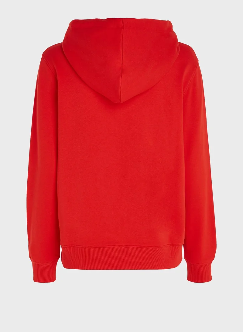 TOMMY HILFIGER Logo Knitted Hoodie