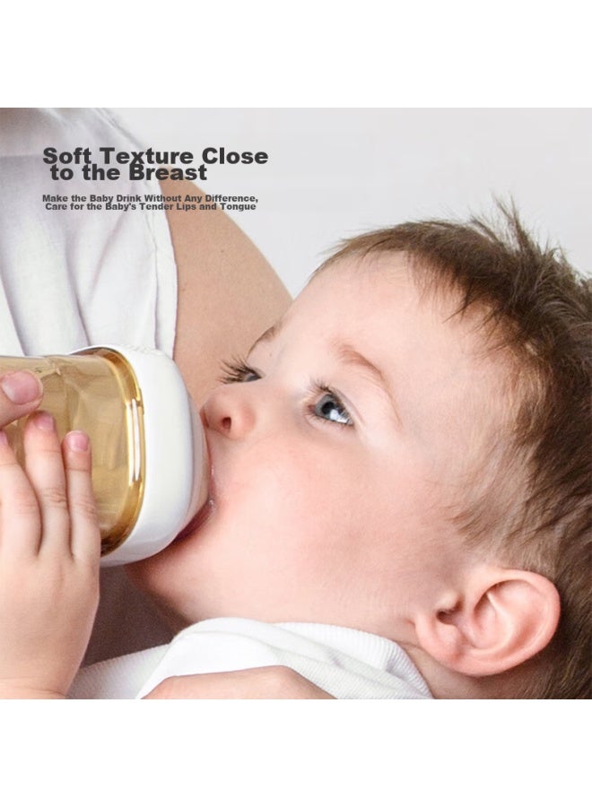 Bao Shi Baoshi Square Baby Bottle Nipple Accessories, Y-shaped Hole, For 9 Months And Above - Image 4
