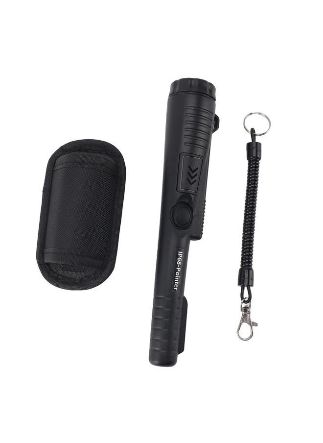 Thoraya - Metal Detector Pinpointer Sensitive Portable Waterproof Handheld Pin Pointer Wand for Outdoor Adventures Black - Image 1