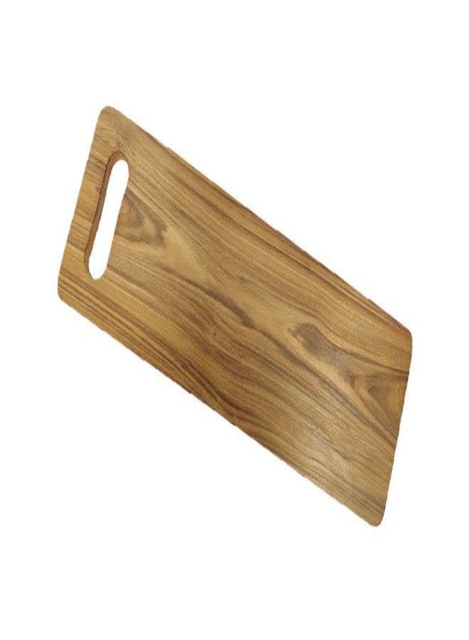 ARMAN SPOONS Wooden Chopping Board Teak Wood Chop/Cutting Board | Reversible | Anti-Bacteria - for Fruits and Vegetables, Chopping Board for Kitchen with 1 Year Warranty (Small) (12x5 inch) - Image 1