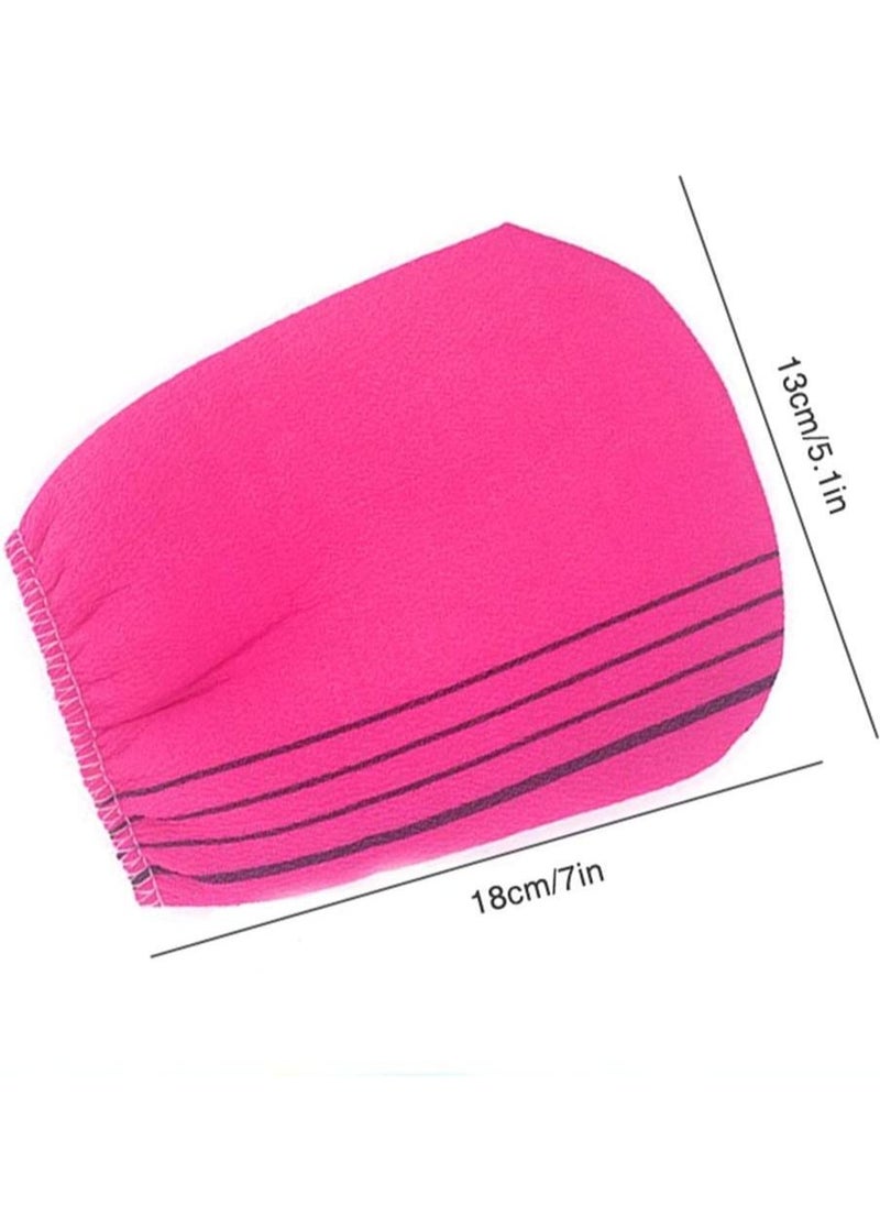 Generic - 5PCS/Set Exfoliating Bath Washcloth Body Scrub Portable Shower Towel Adults Washing Clean Exfoliate Towel Wash Cleaning - Image 1