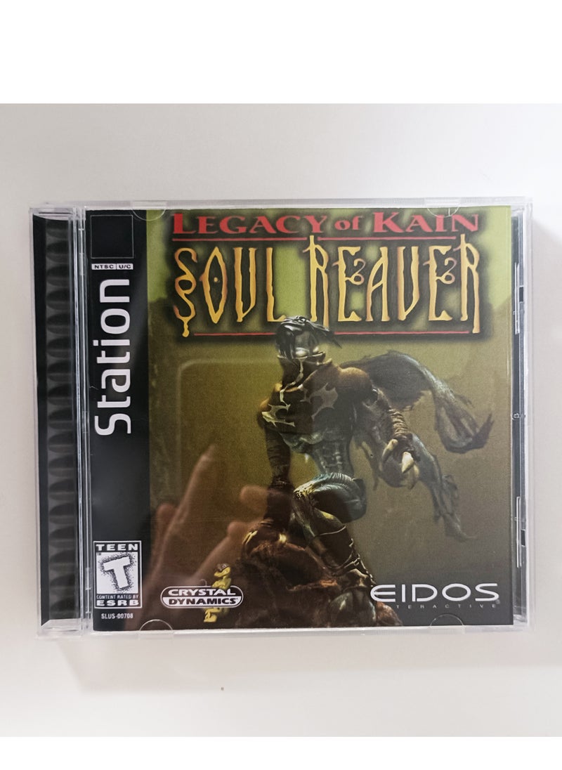 General PS1 Game Disc Protective Case Legacy of Kain Soul Reaver Unlock Console Station1 Retro Optical Drive Video Game Parts  - Image 1