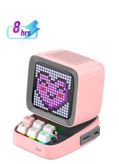 Divoom Divoom Ditoo Pro Bluetooth Mini Speaker - Pink  - Image 1