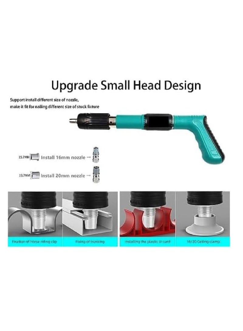 Yuwell Nail Wall Fastening Tool For Cement Wall Manual Steel Nails Gun Tool Concrete Nail Gun Mini Portable Nail Shooting Machine For Household Woodworking - Image 5