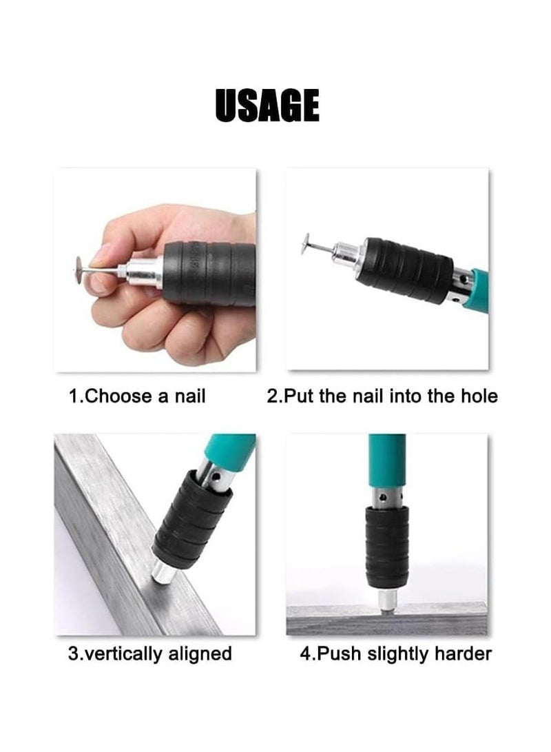 Yuwell Nail Wall Fastening Tool For Cement Wall Manual Steel Nails Gun Tool Concrete Nail Gun Mini Portable Nail Shooting Machine For Household Woodworking - Image 4