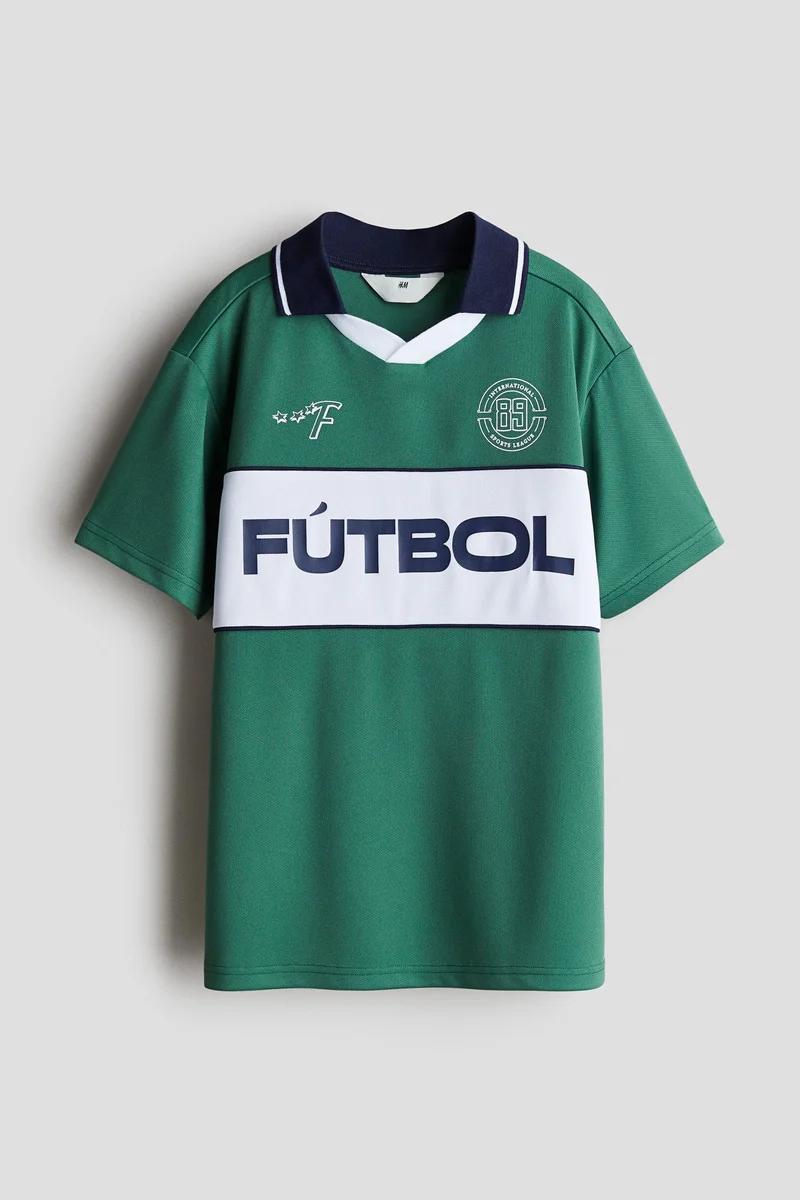 H&M Collared football shirt