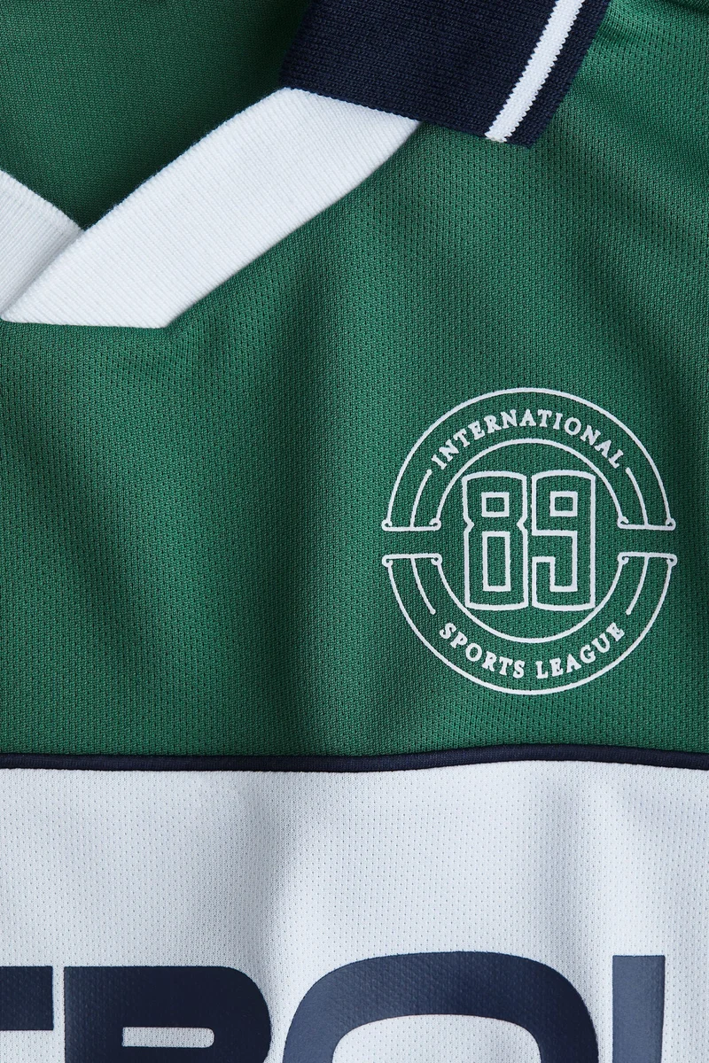 H&M Collared football shirt