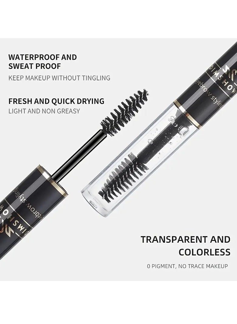DIMSHOW Waterproof Eyebrow Gel - Anti-Smudge, Long-Lasting Hold to Create a Natural Look. The Ideal Gift for Women on Valentine's Day and Mother's Day. Sweat-Resistant, Ensuring a Flawless Eyebrow Makeup. - Image 3