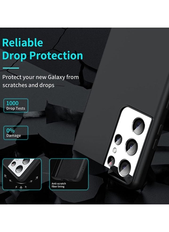 erorex - Phone Case For Samsung Galaxy S21 Ultra 5G Black - Image 1